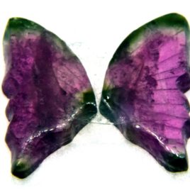 Tourmaline Hand Carved Butterfly 3.10ct (13x14mm) Nigerian