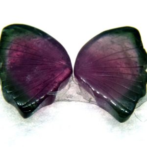 Tourmaline Hand Carved Butterfly 7.60ct (15x18mm) Nigerian